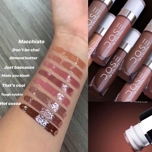 Dose Of Colors Stay Glossy Lipgloss in Tough Cookie BNIB - Picture 7 of 15